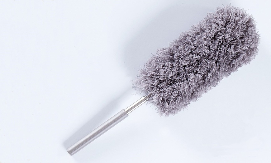 Image 14: Retractable Microfiber Duster