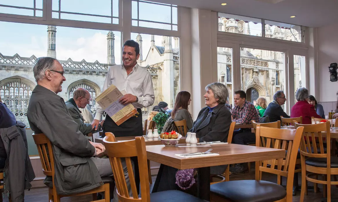 Best Cambridge Restaurant Overlooking King’s College Chapel