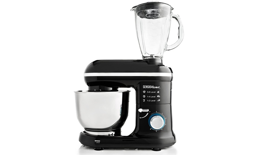 Image 3: Sensio Home Two-in-One Stand Mixer Blender 1300W