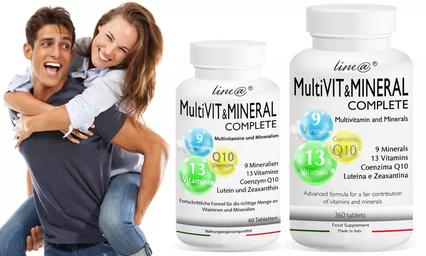 Image 1: Fino a 720 compresse di multivitaminico Line@ 13 vitamine e 9 minerali