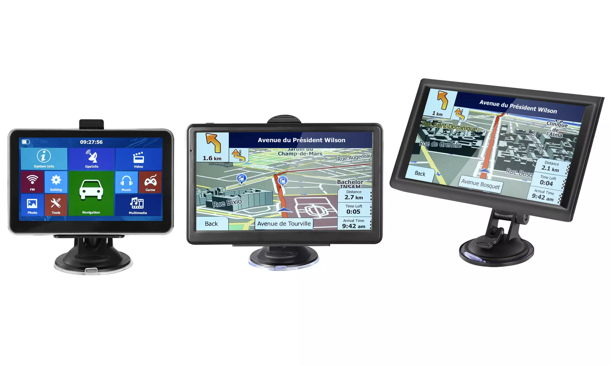 iMounTEK 5" Voice Lane 8GB GPS Navigation (Lifetime Free Map Update) - Primary Image