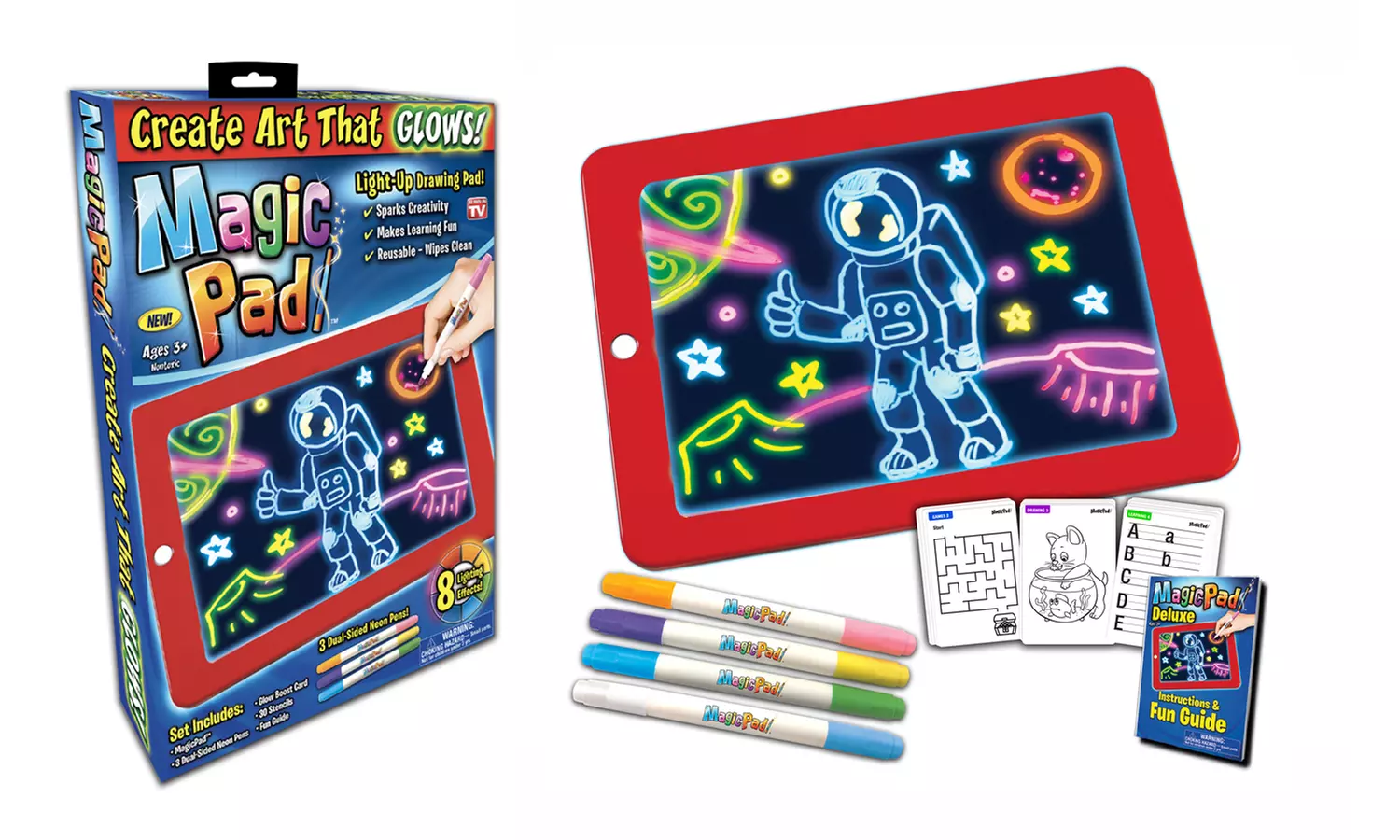 Magic Pad Light Up Drawing Pad for Kids - Primary Image