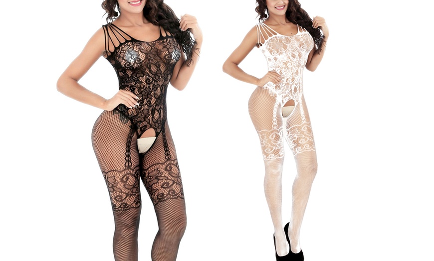 Image 10: One or Two Lace Body Stockings