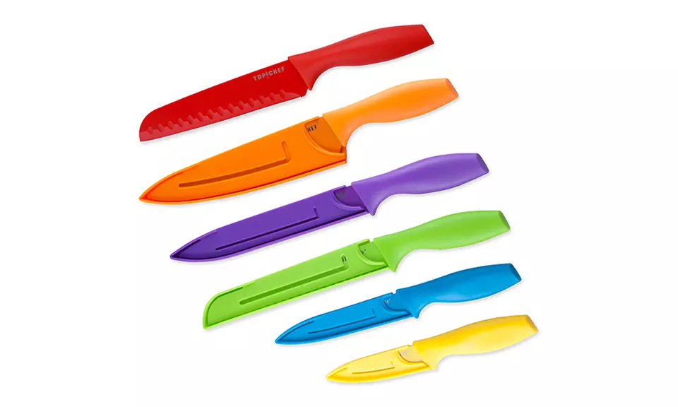 Top Chef Colored Knife Set (6-Piece) - Second Medium