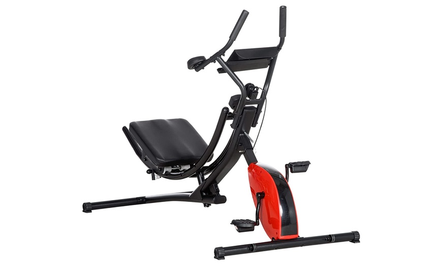 Image 2: HOMCOM Multi-Functional Abs Machine