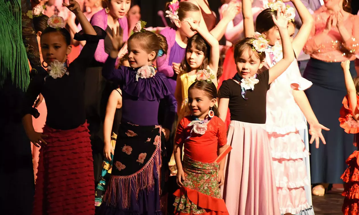 Four- or Eight-Pack of Drop-In Kids Flamenco Dance Classes at Calo Gitano Alpharetta (Up to 79% Off)  - Primary Image