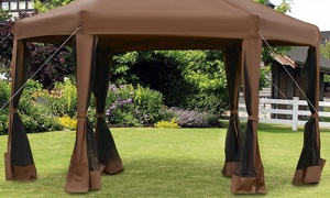 Outsunny Foldable Pop-Up Gazebo