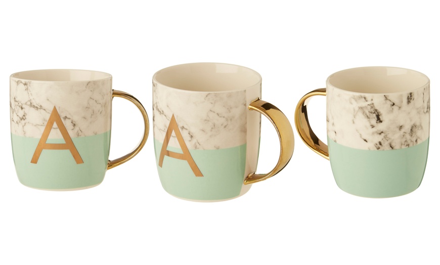 Image 3: Premier Housewares Monogram Mug