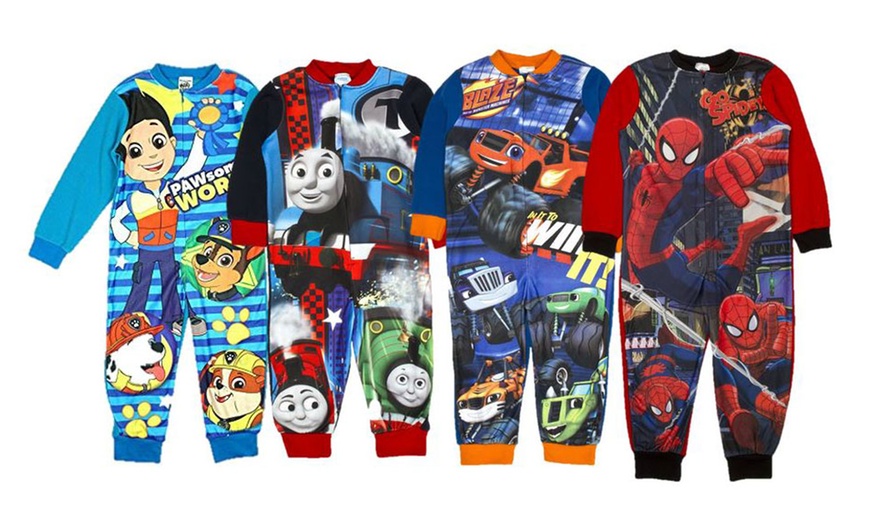 Image 1: Kids Character Onesies