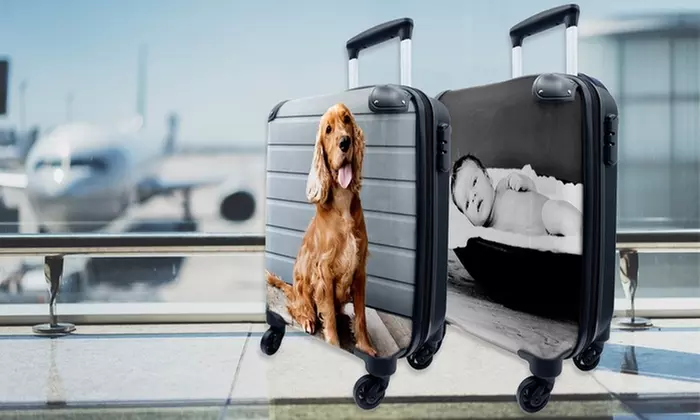 1 valise photo personnalisable sur le site Hello Déco à 54,95 € (50% de réduction) - Primary Image