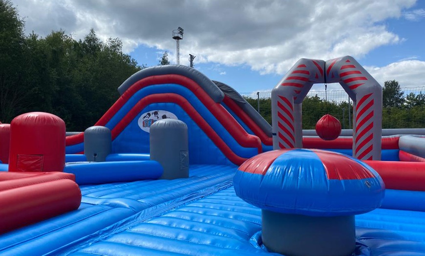 Image 15: Inflatable Bounce and Trampolines for One at Soccer Zone Halesowen