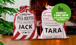 Personalised Large Santa Sack 