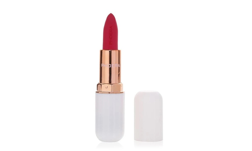 Image 5: 1 or 12 Phoera Absolute Matte Lipsticks