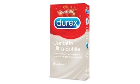 18 o 36 preservativi Durex Contatto Ultra Sottile