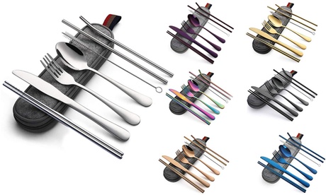Set d'ustensiles de cuisine portable Silverware
