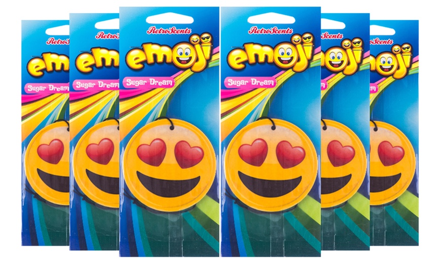 Image 12: Emoji 2D Car Air Fresheners