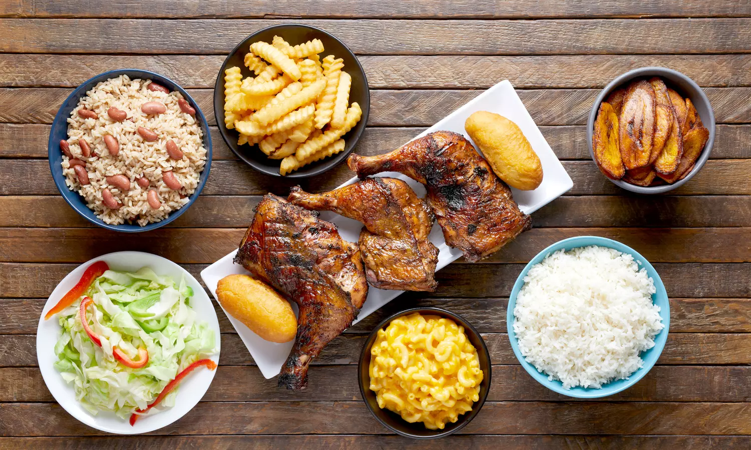 $10, $20 or $30 Worth of Jamaican Food & Drinks Valid Carryout Only at Jerk Lab(Up to 27%Off) Three Options - Primary Image