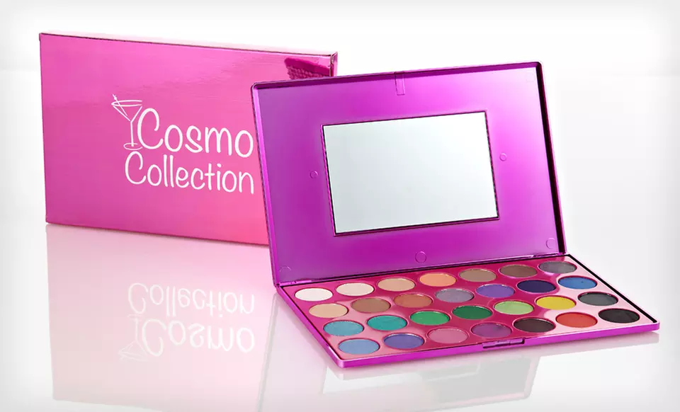 $16 for a Beaute Basics 28-Color Rhinestone-Encrusted Eye-Shadow Palette ($89.95 List Price). Free Shipping. - Primary Image