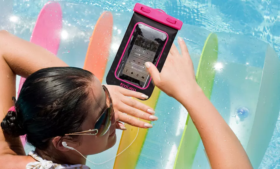 Aduro Sport Waterproof Smartphone Bag with Audio-Out Jack - Primary Image