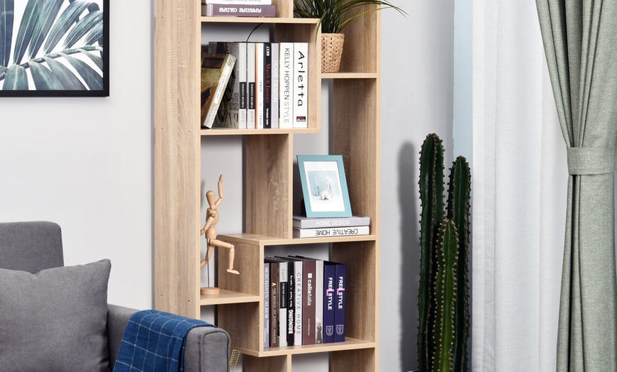 Image 16: HomCom Bookcase