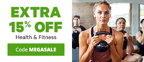 15% off Health and fitness