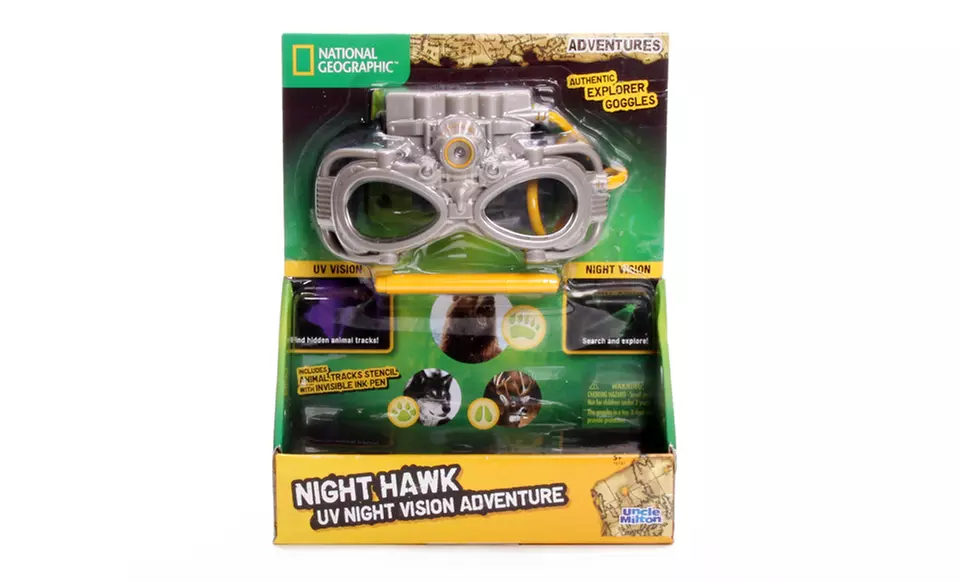 Uncle Milton Night Hawk UV Night-Vision Goggles. Free Returns. - Second Medium