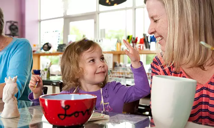 Pottery Painting for Two, Four, or Six at Fire It Up Pottery & Art Studio (38% Off) - Second Medium