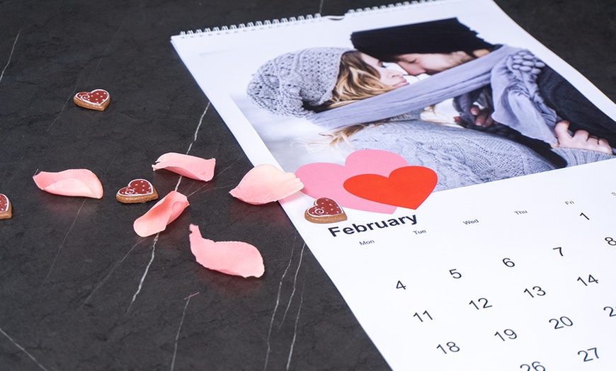 Image 2: Personalised Photo Calendar from Colorland