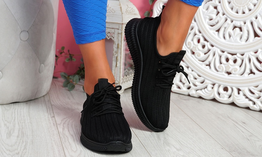 Image 6: Women's Knit Trainers