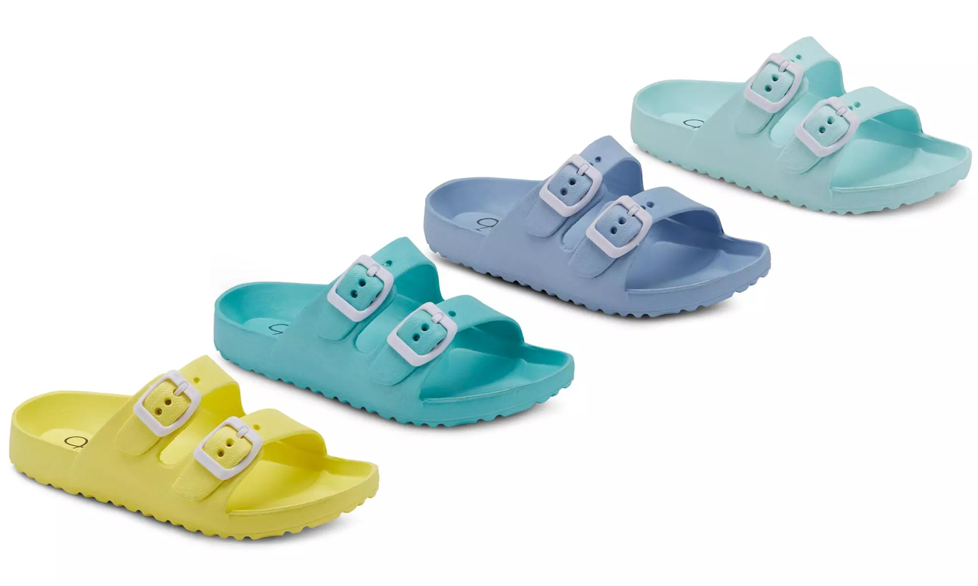 Olivia Miller Girl's Pretty in Pastel Sandals - Primary Image