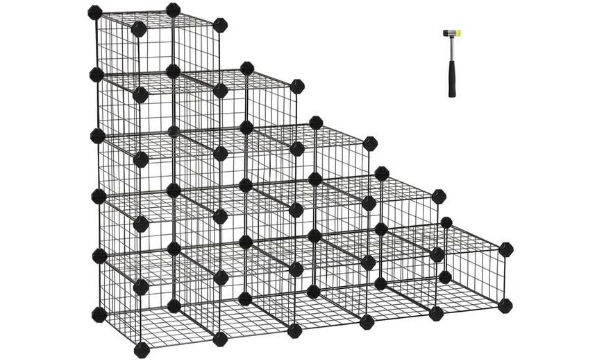 Image 5: Gitter-Steckregal