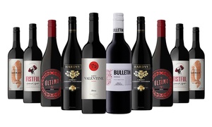 10 Bottles of Delight Red Mixed Wines