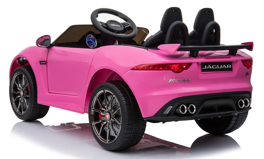 Image 9: Remote Control Jaguar F-Type Ride-On Car