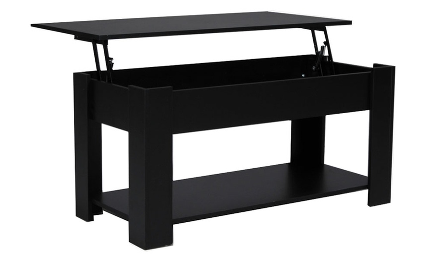 Image 5: Table basse "Utah" avec plateau relevable