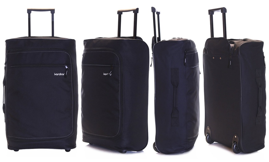 Image 4: Folding Wheeled Cabin Bag