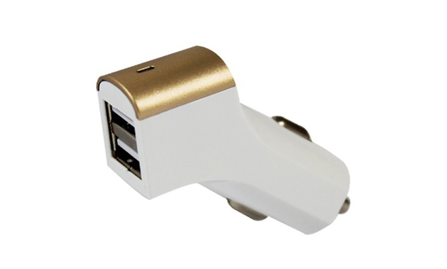 Image 2: Dual USB FX Cube Car Charger