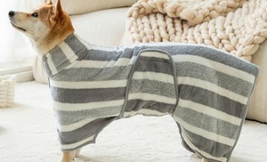 Absorbent Pet Bathrobe Towel