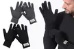1x oder 2x Herren-Handschuhe mit Touchscreen-Funktion in Schwarz oder Grau - Second Medium