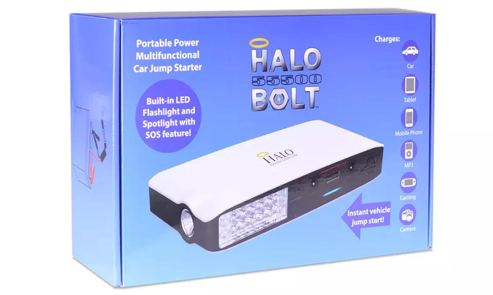 Halo Bolt 55,500 mWh Emergency Charger/Jump Starter - Second Medium
