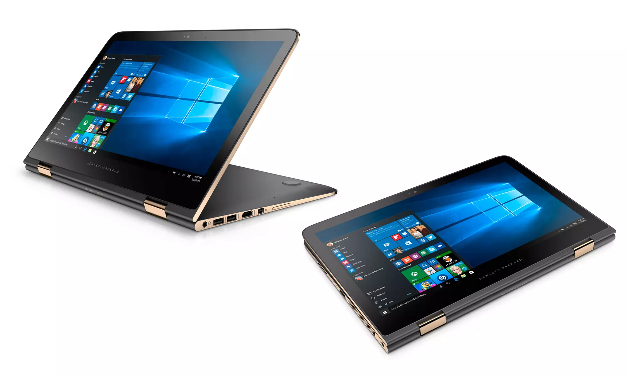 HP Spectre 13.3" x360 Convertible Touchscreen Laptop with Intel Core 2.5GHz Processor (Refurbished – Open Box) - Second Medium