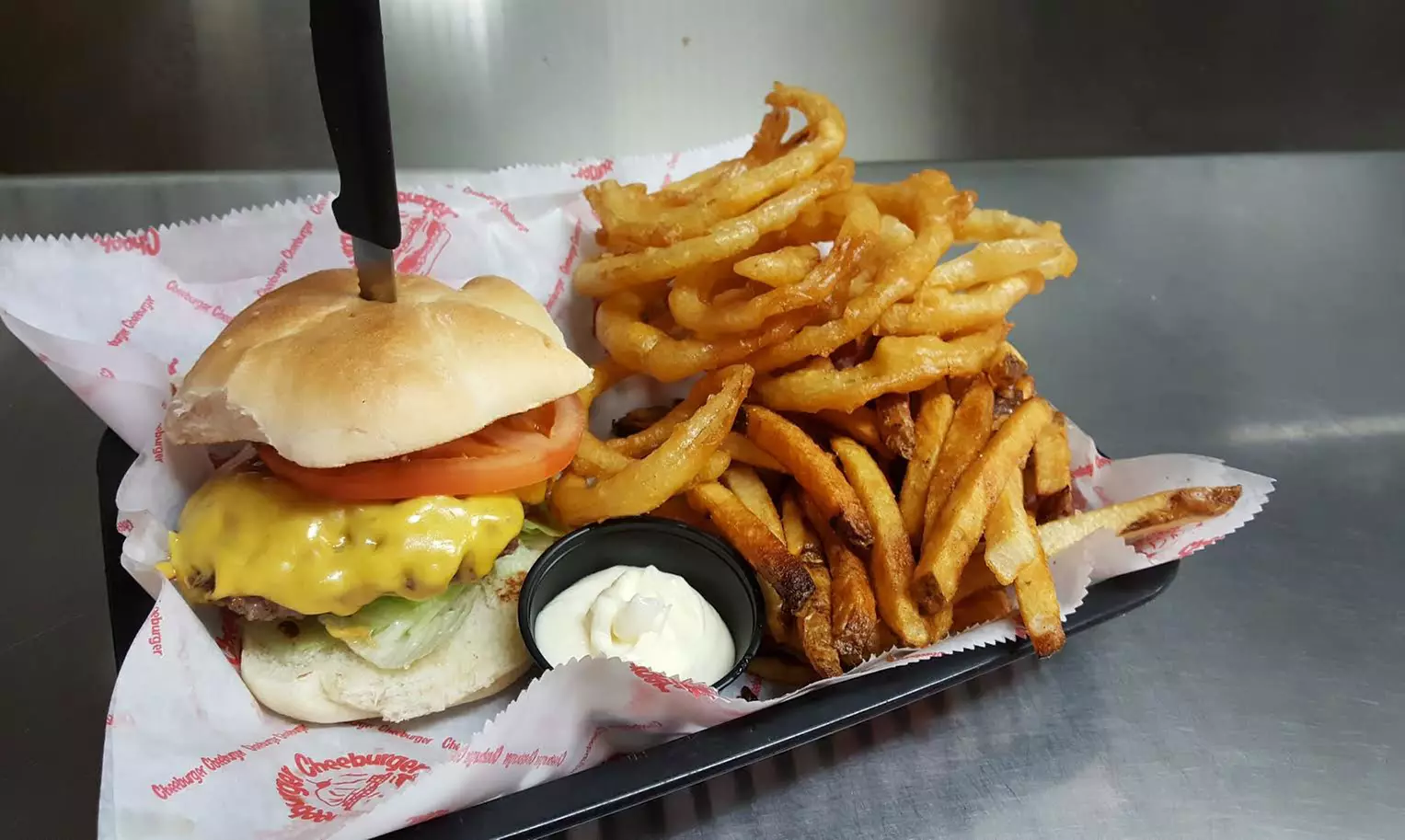 Custom Burgers at Cheeburger Cheeburger - Amherst (Up to 40% Off). 2 Options Available. - Primary Image