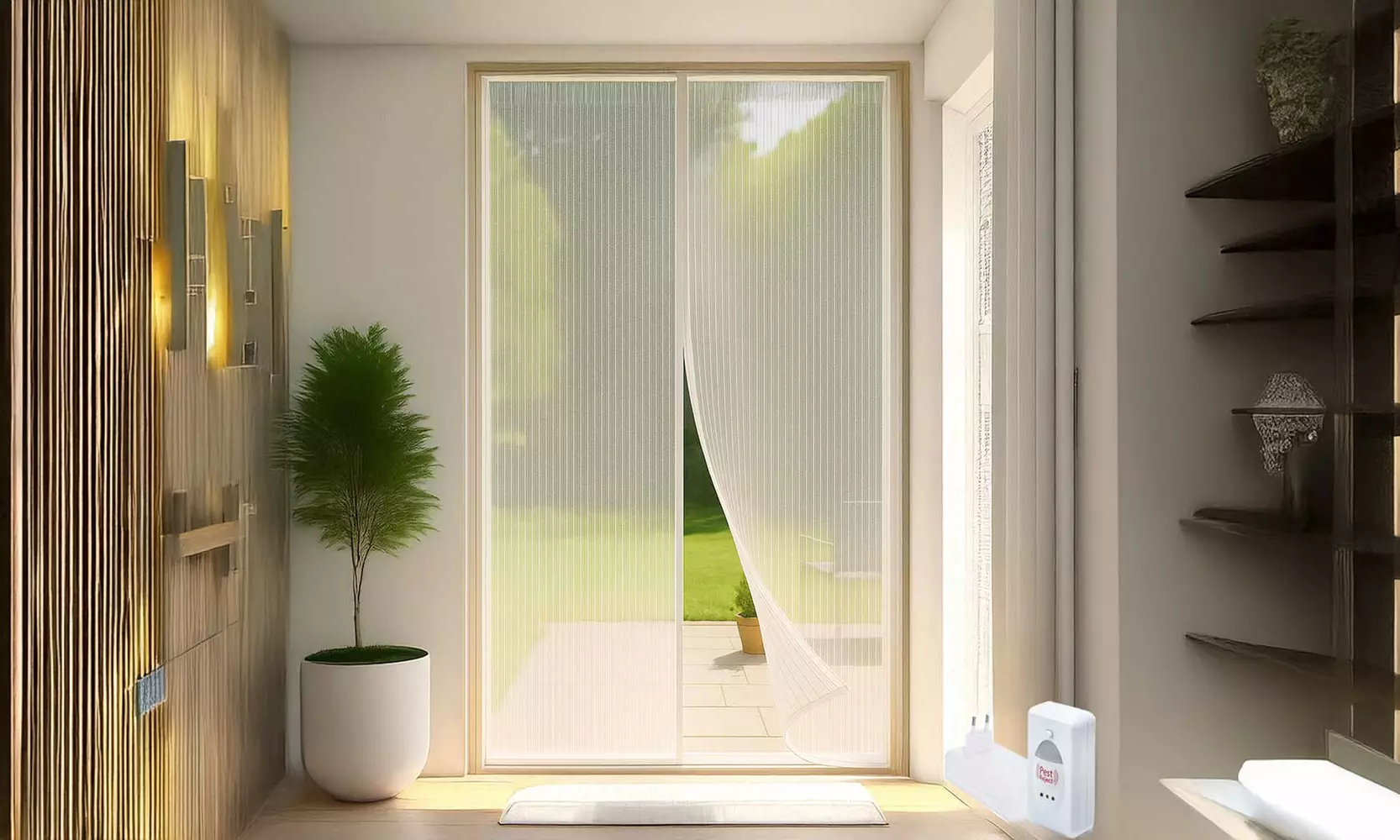 Tenda zanzariera magnetica + Pest Reject omaggio