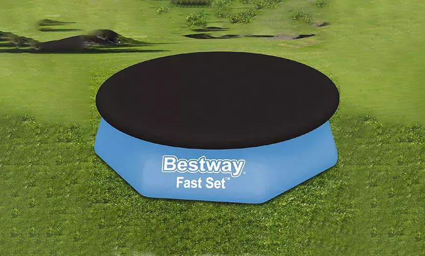 Image 18: Bestway zwembadafdekking