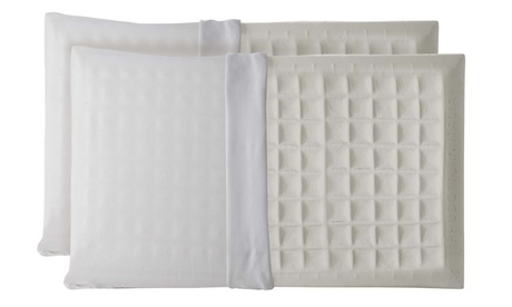 Fino a 4 cuscini in Memory Foam Made in Italy effetto massaggiante disponibile nella versione saponetta o ortocervicale