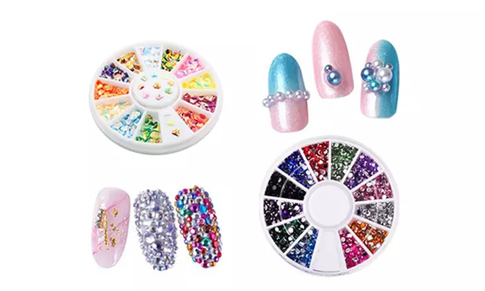 1x oder 2x 44-teiliges Nagel-Design-Set