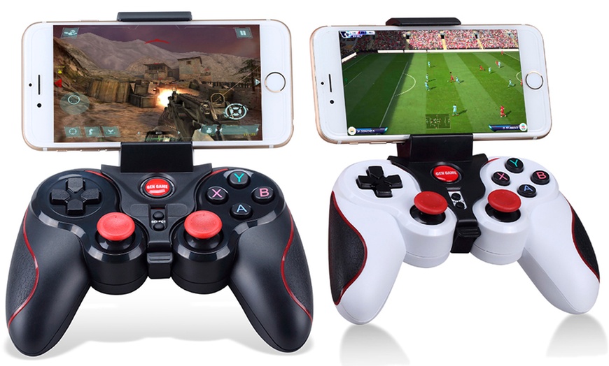 Image 1: Bluetooth Game Controller