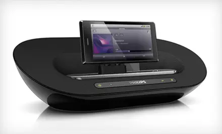 $59 for a Philips Fidelio Portable Speaker Dock for iPhone/iPod or Android (Up to $129.99 List Price). Free Shipping. - Second Medium