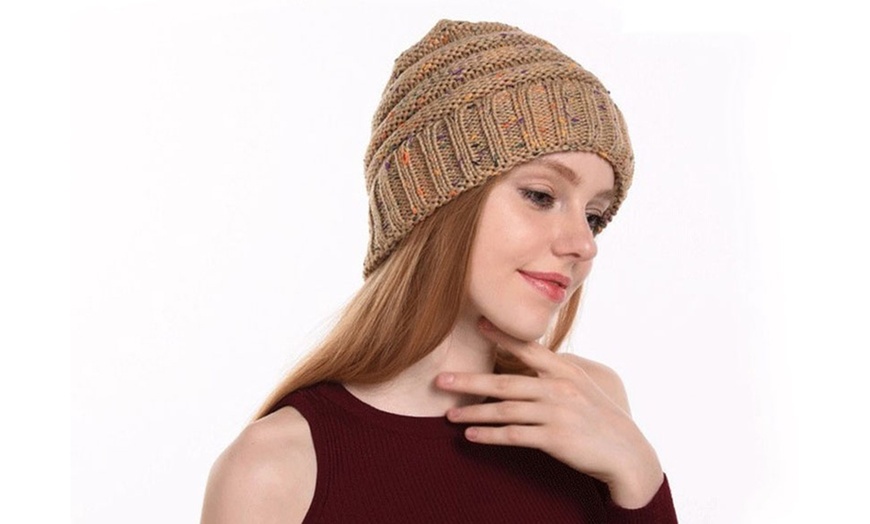 Image 6: Unisex Slouchy Beanie Hat