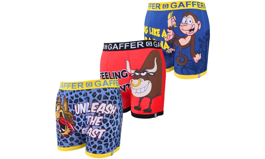 Image 1: Gaffer Men's Novelty Boxers
