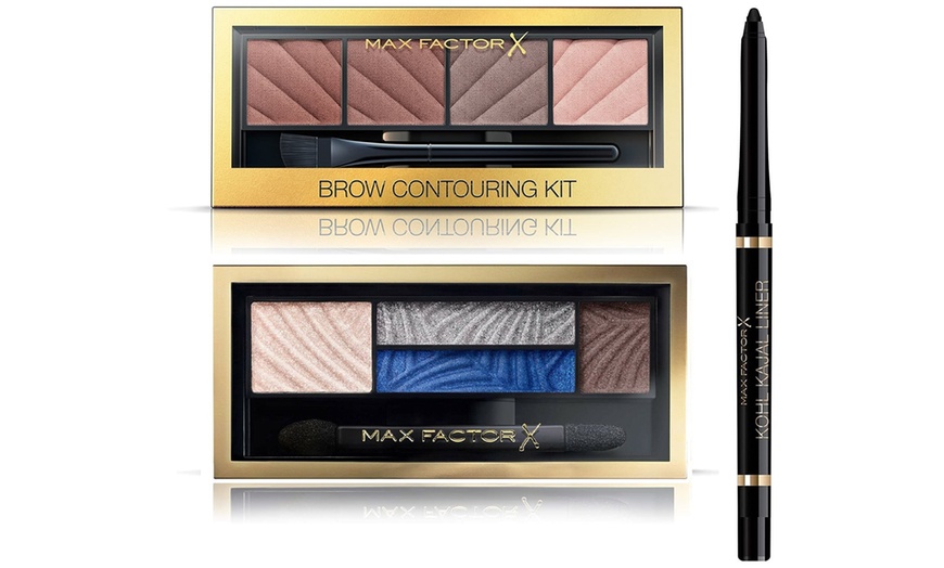 Image 5: Max Factor Eyeshadow Palette, Eyebrow and Eyeliner Set
